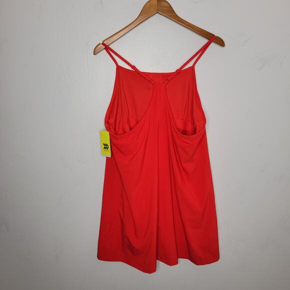 All in Motion Women Dress Size 2XL Red Pockets Liner Tennis UV Adjustable - Picture 3 of 11